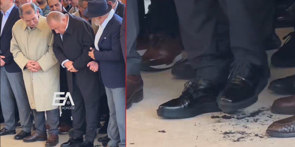 Dursun Özbek gülmemek için kendisini zor tuttu